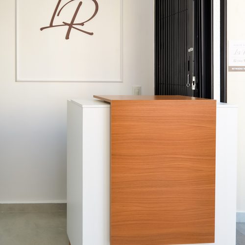 Recepção do ateliê